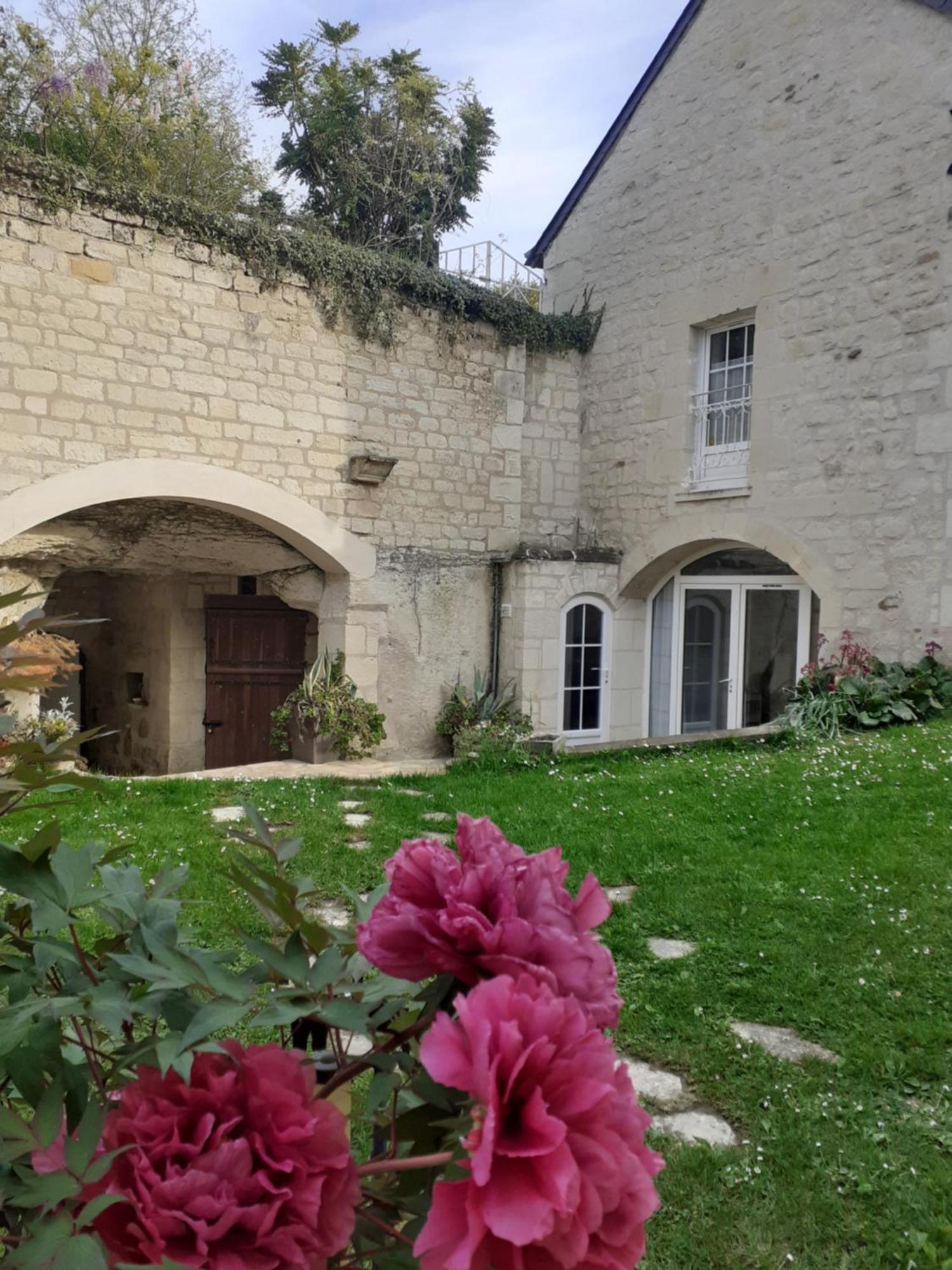 Esprit Troglo Villa Beaumont-en-Véron Kültér fotó