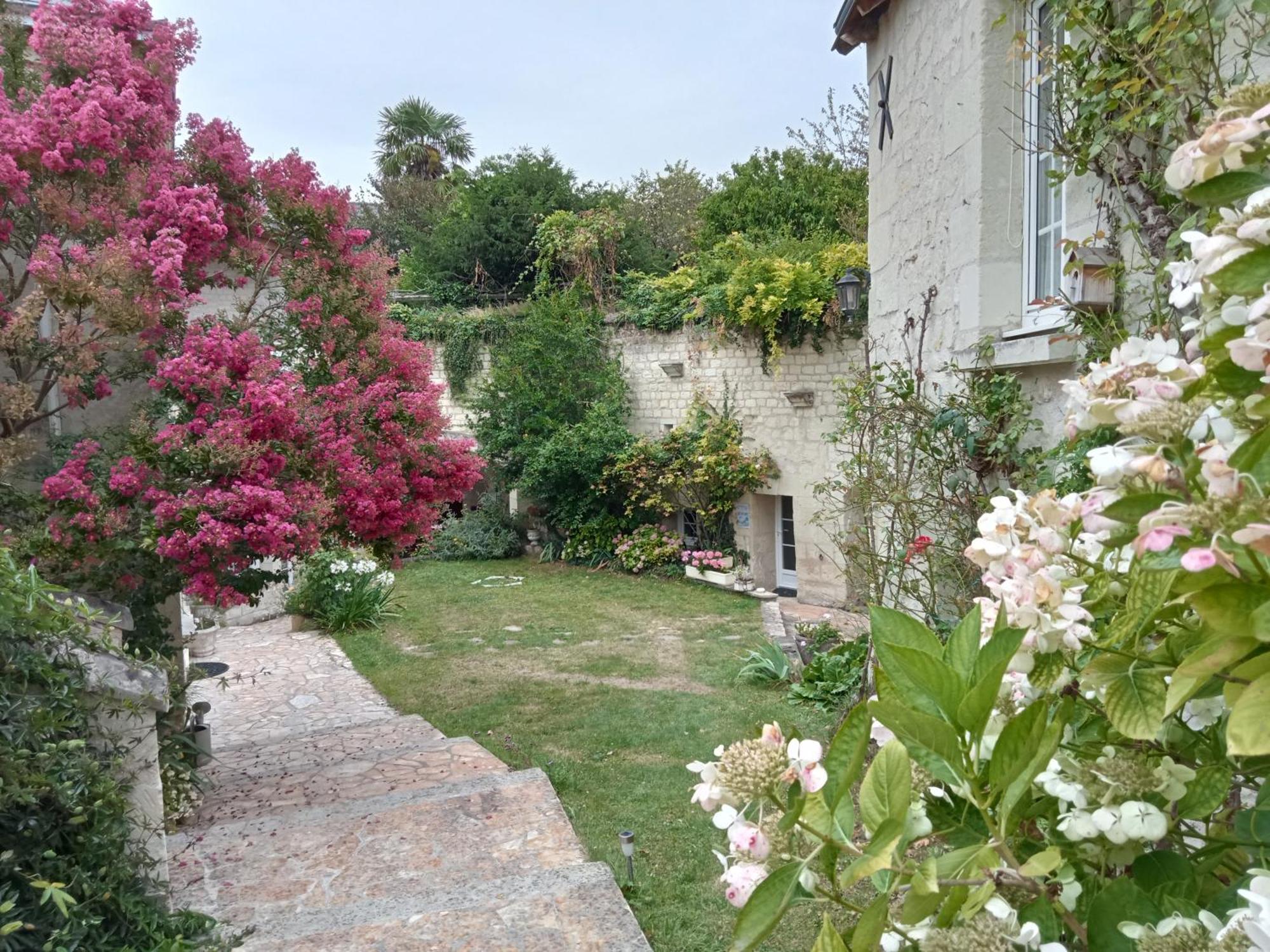 Esprit Troglo Villa Beaumont-en-Véron Kültér fotó